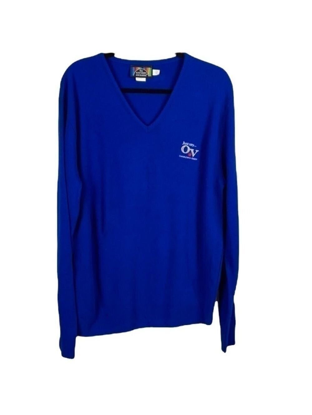 VINTAGE 70’s/80’s OV Splits Beer Novelty Sweater XL